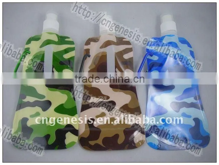 Eco-friendly folding water bottle