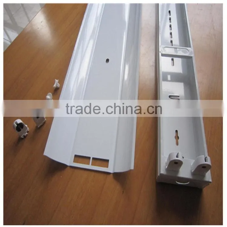 Fluorescent T8 lighting batten 2x36w with bracket