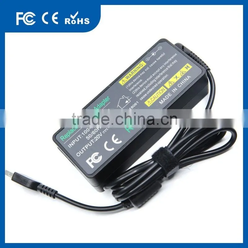 ac ac power supply 20V 4.5A 90W laptop Charger solar laptop charger for lenovo