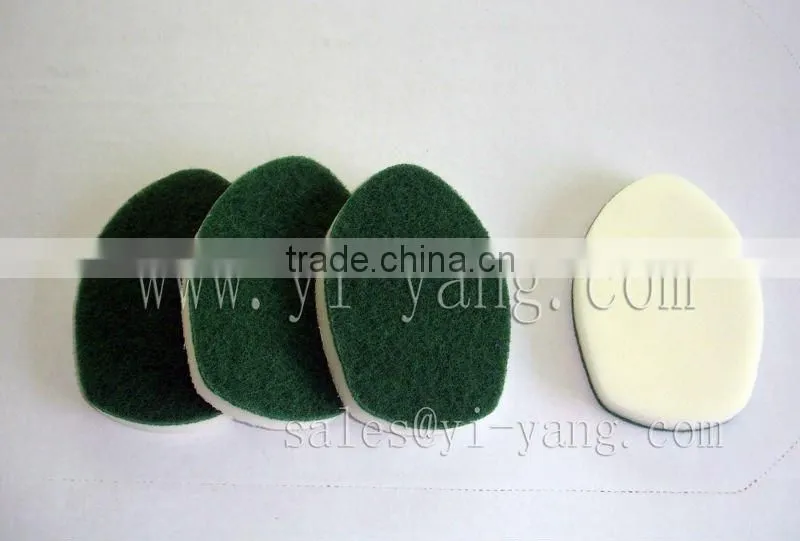 kithen sponge scourer, sponge scouring pad