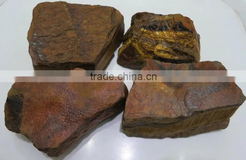 Natural Tiger Eye Rough Gemstone From South Africa Good Quality
