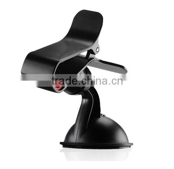 Hot selling mobile phone car holder, mini phone car holder with single clip