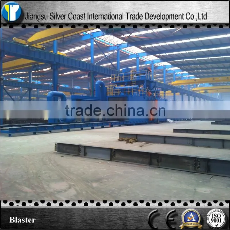 H-beam Shot Blasting Cleaning Machine with good quality
