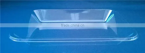 PET blister tray for food Clear Plastic PET tray