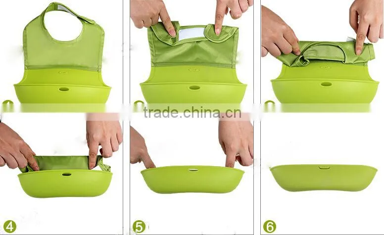 High Quality Waterproof Silicone BabyBibs Wholesale