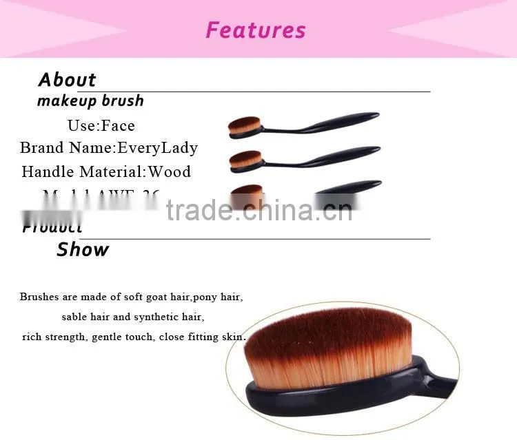 New arrival single foundation brush makeup brush tools