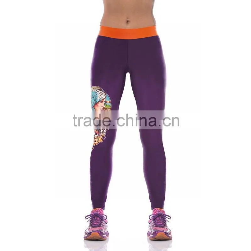 Latest New Women Digital Print Leggings Yoga Leggings N30-24
