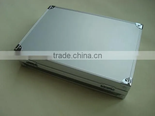 Creative watch case,watch case box with fiber inner,aluminum discount watch box