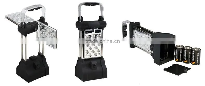 Multi-Function Super Bright 30LED Camping Lantern Emergency Light With Folding Hook Rubber Coating