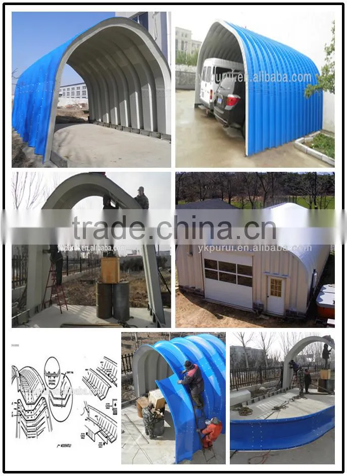 PROABMUBM Screw Joint CBM Profile Ached Tile Roll Forming Machine