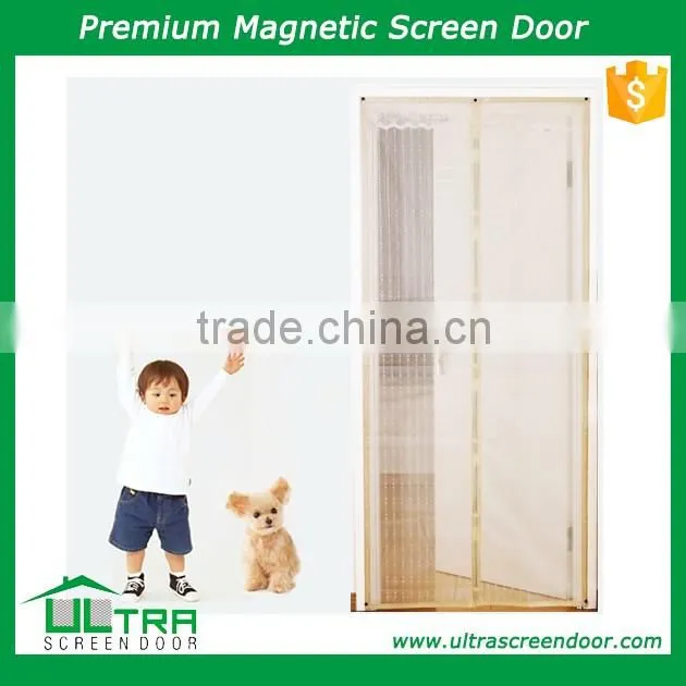 Tough Magic Fly Screen Door Mesh Curtain