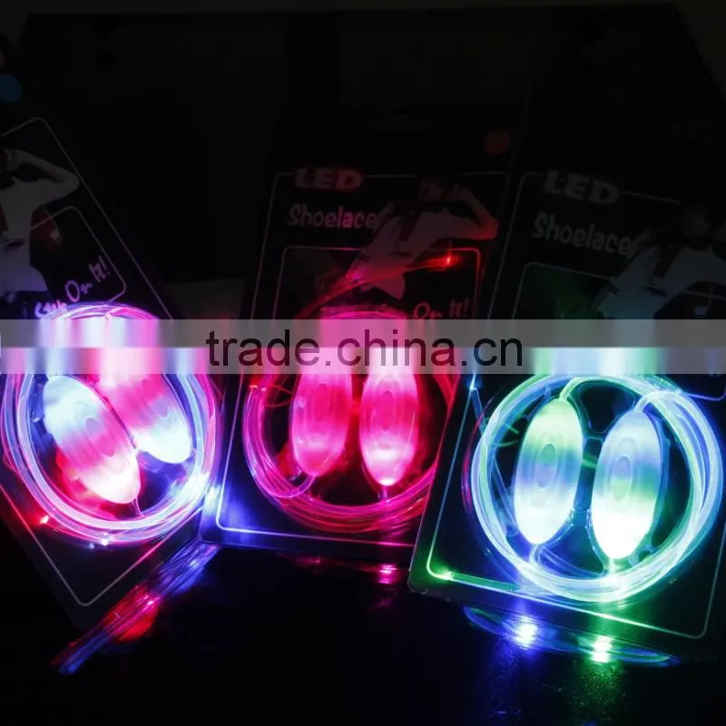 Light-Up Shoelaces -LED Luminous Shoe Strap String Party Flash Glow decor