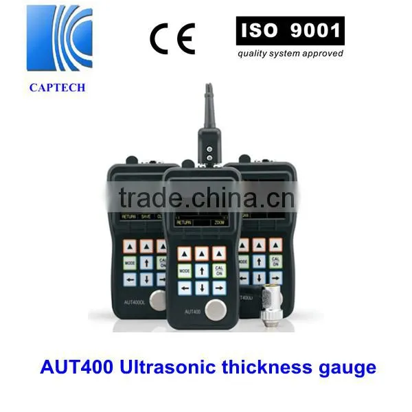 CE certified, Digital Pipe Ultrasonic Thickness Gauge AUT400D