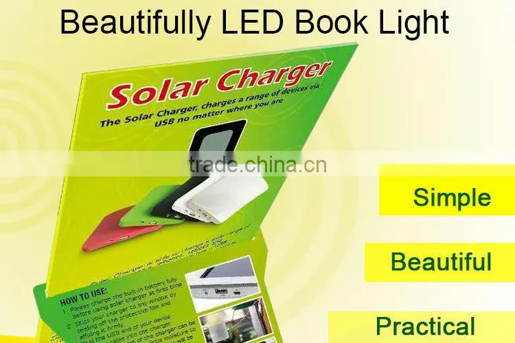 2015 hot new electronic items china supplier led mini clip book light