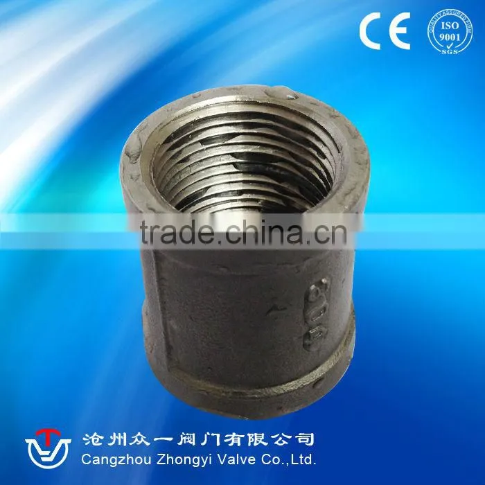 Standard 304,201 stainless steel threaded pipe fittings