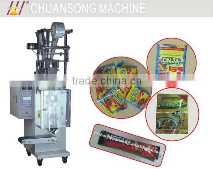 Automatic stick sugar sachet packing machine
