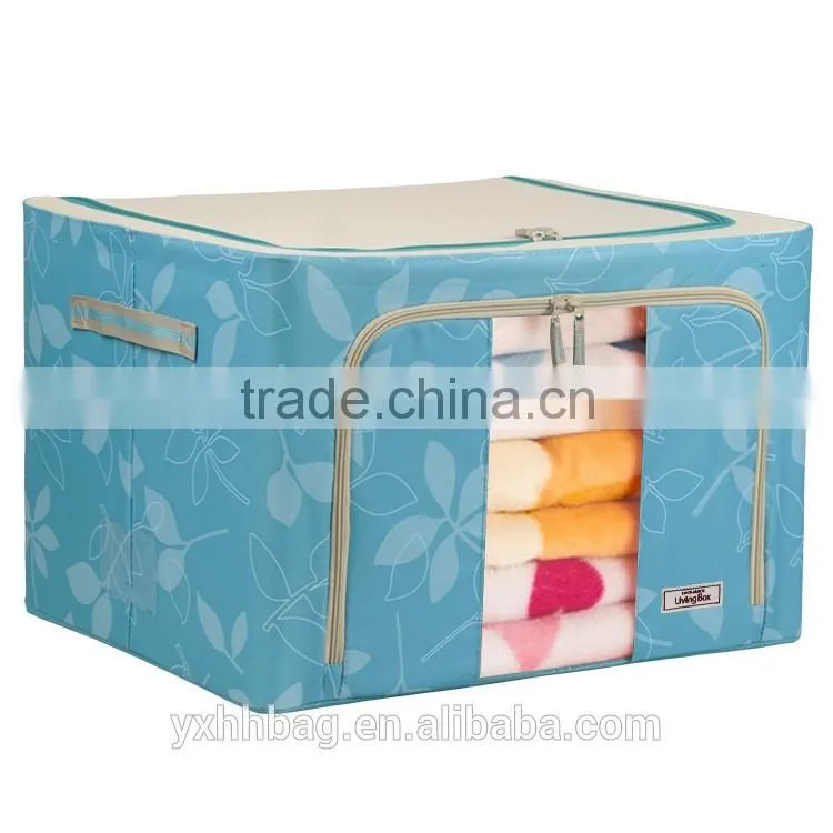 Foldable polyester waterproof storage bag for bedroom