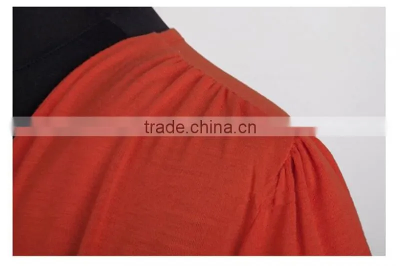 Comfortable Cotton Maternity Clothes Nursing Breastfeeding Dress