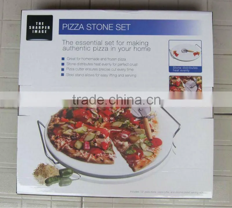 Grill-top pizza stone