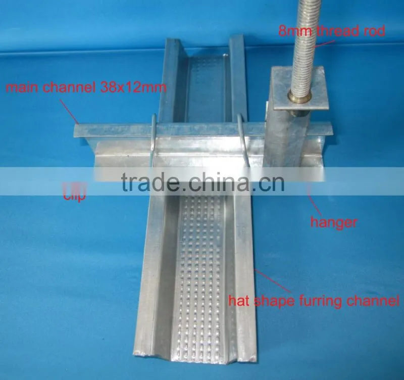 Drywall mentel stud and track/Galvanized stud and track