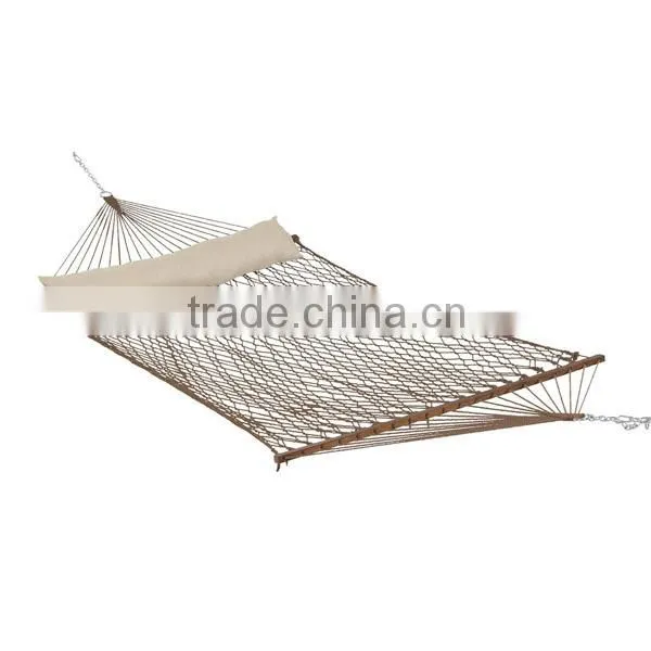 Polyester Rope Portable Hammock With Bars
