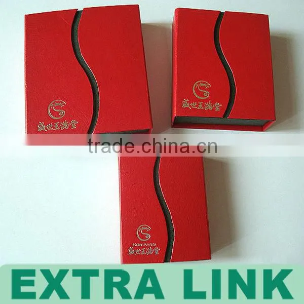 Hinged Lid Magnetic Paper Box for gift