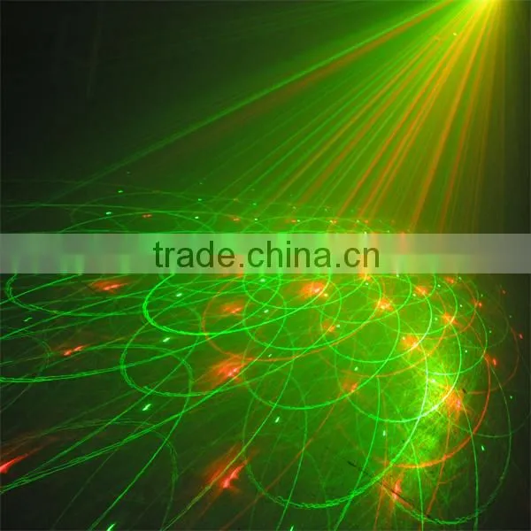 100mW RG 4 Gobos Mini Twinkling Laser Light