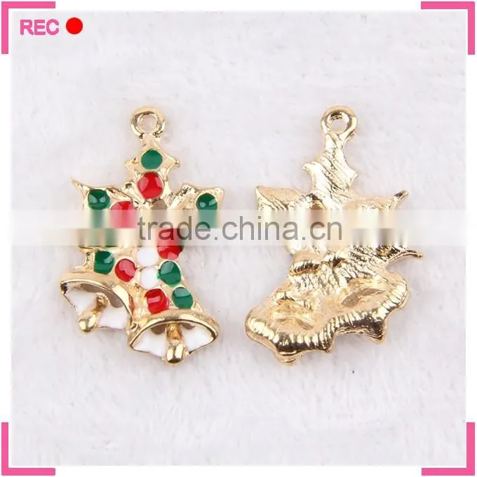Rose imitation gold snowflake imitation jewelry pendant, heavy designer imitation gold pendant for necklace