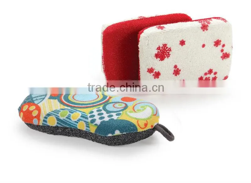mcrofibre soft dish washing sponge