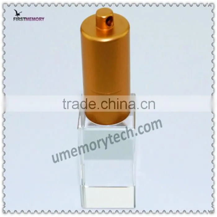 2017 new gift 3D logo printed crystal glass16 usb flash drive 512