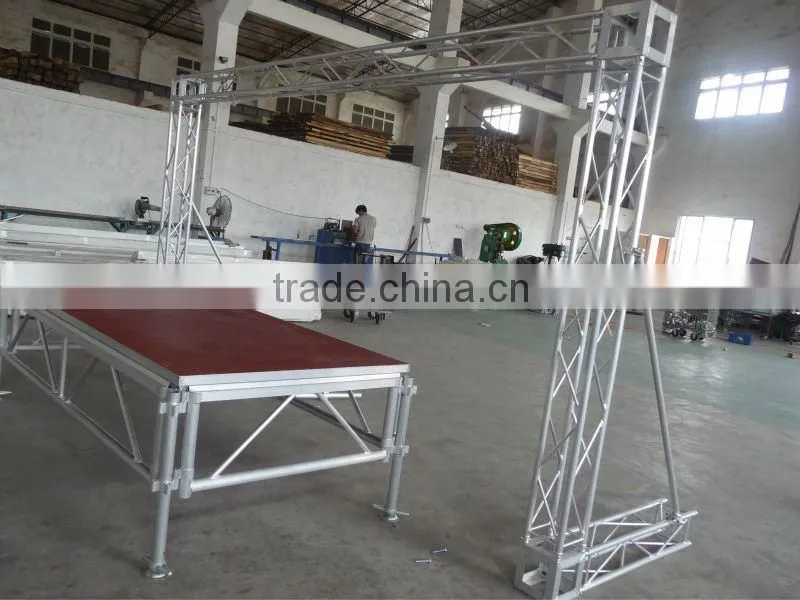Aluminium backdrop truss