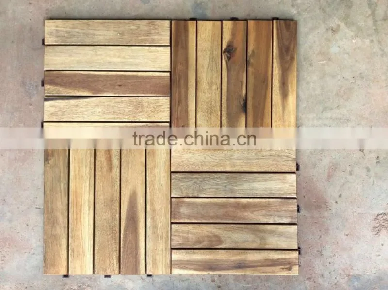 Wood decking/Interlocking outdoor deck tiles , Wood garden deck tiles, Garden tiles