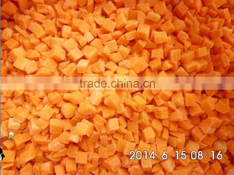 Frozen Vegetables IQF Carrot Diced
