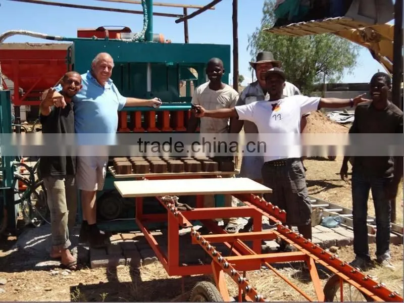 Heavy industries QT5-20 Concrete Hollow&Paver brick making machine production line
