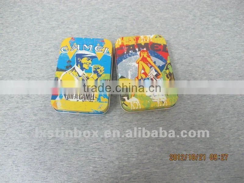 rectangular shape for package high quanlity and newly hexagon tin box
