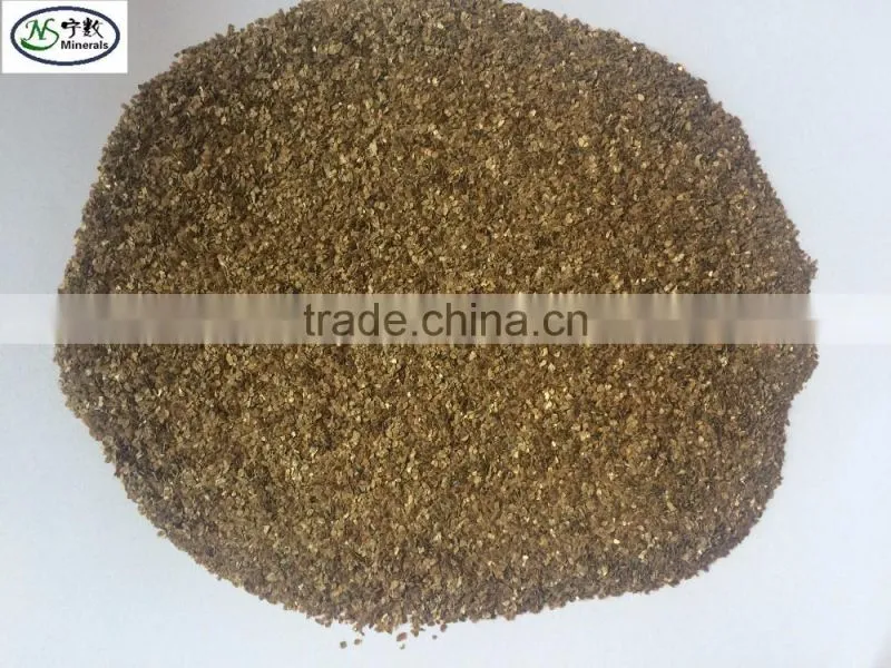 Raw Vermiculite for Insulation in steelworks and Foundries,Fire protection,Packing Materails etc