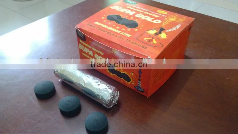 Supa gold shsha charcoal 38mm