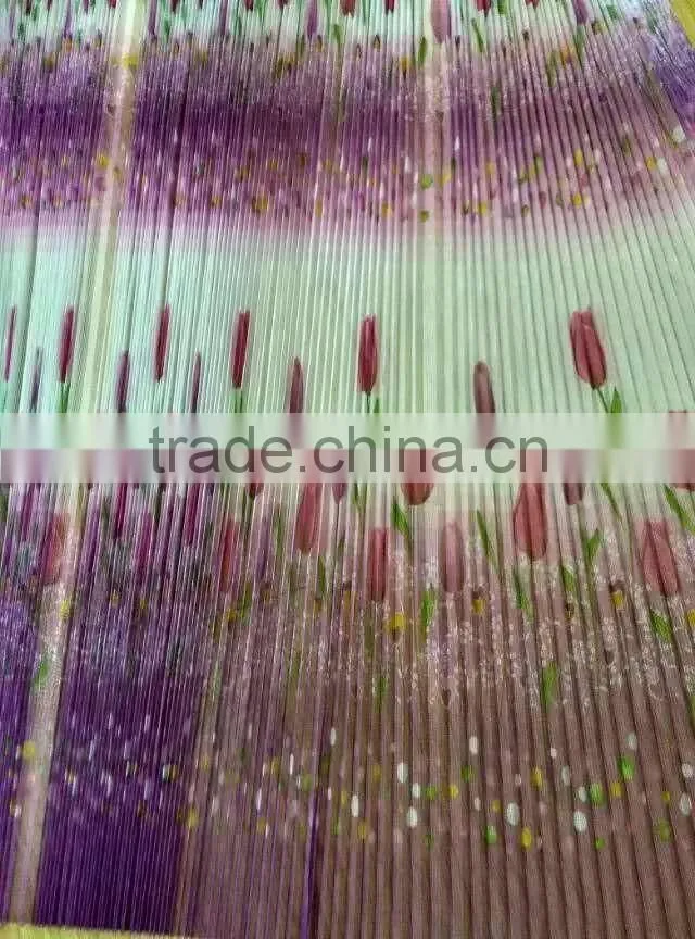 Fiberglass Black Gray Plisse Insect Screen Mesh/Pleated Mosquito Net/Fiber glass Plicated Insect Mesh with Print