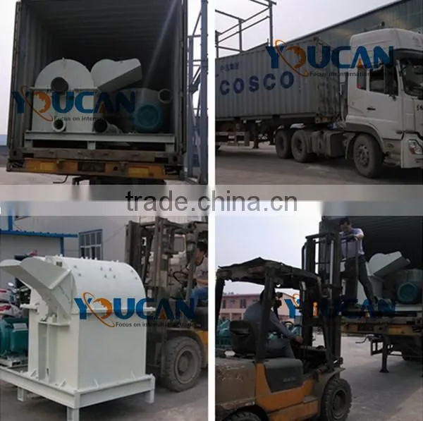 Multifunctional wood sawdust crusher/tree branch crushing machine/wood log grinding mill