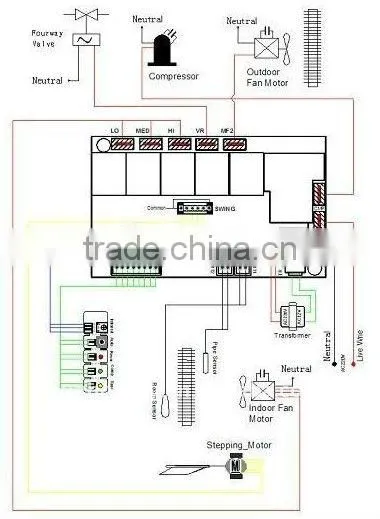 Auto restart air condition parts & ac control system (ZL-U03A/BM)
