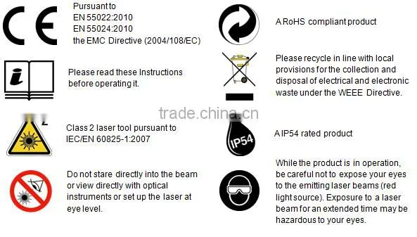 CT210 portable professional laser marker 2 lines laser level