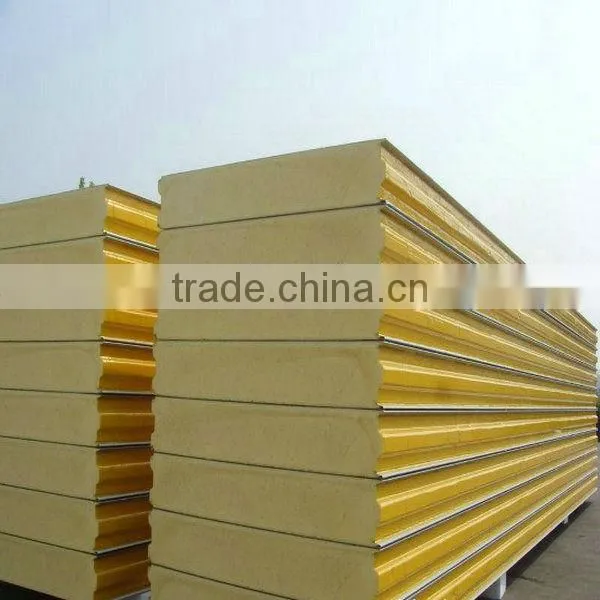 color coated pu sandwich panel roofing