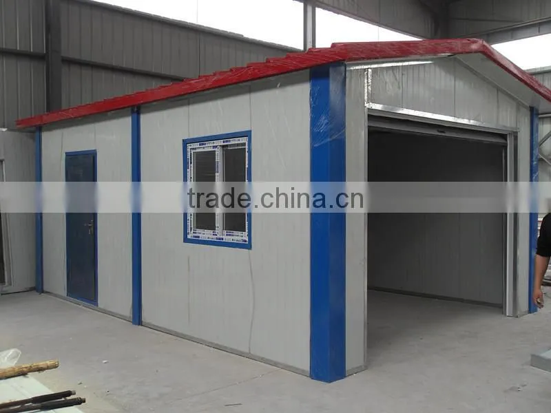 Fireproof sandwich panel house