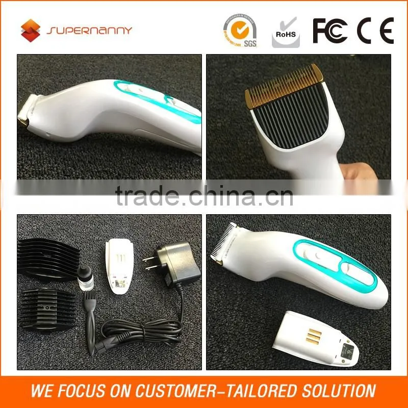 2017 hot sell electronic shaver fabric shaver water proof hair clipper