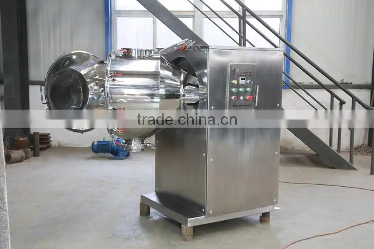 Pharmaceutical machine for dry powder mixing/powder mixer