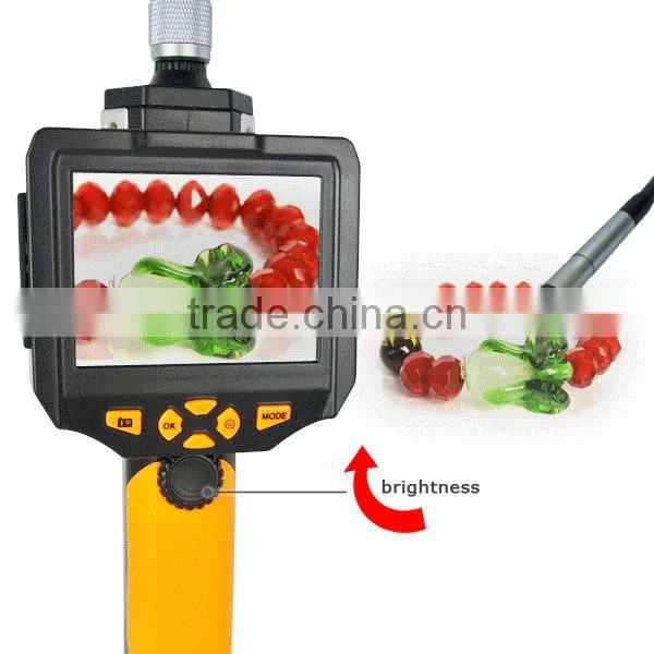 3.5" Detachable LCD Video Inspection Camera Borescope/ Endoscope SnakeScope 8.2mm diameter + 3M Cable + 2GB MicroSD card