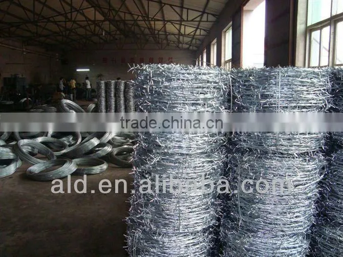 High Quality and Low Price Electro&Hot Dipped Galvanized Barbed Spiral Wire Iowa(Joint Venture Manufacturer)