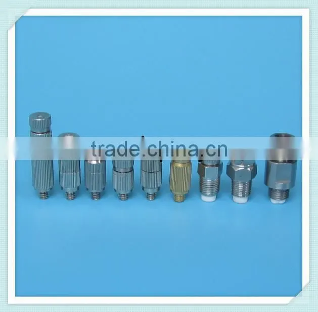 12/24" 10/24" 3/16" M5 Nickel Plated Brass/Stainless steel/SS cooling fog mist Nozzle
