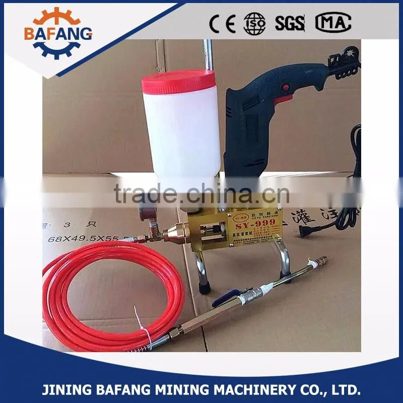 High pressure waterproof grouting machine for contruction