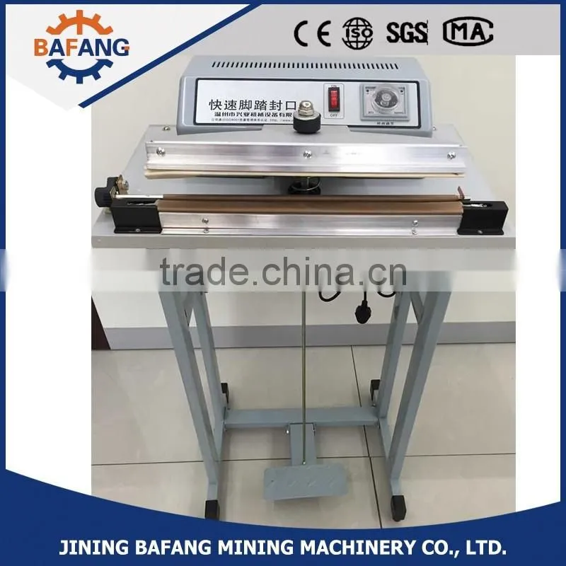 Pedal sealer pedal sealing machine